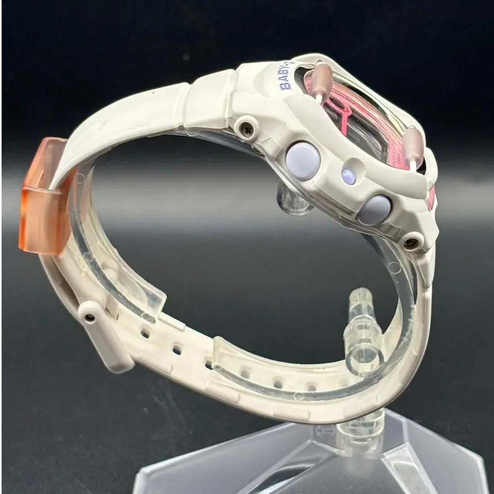 Casio Baby-G BG-169PB-7 Playful Beach White Pink Digital W omen’s Watch 200M